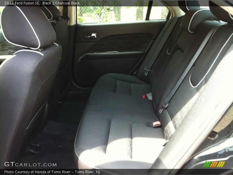 Black / Charcoal Black 2012 Ford Fusion SE