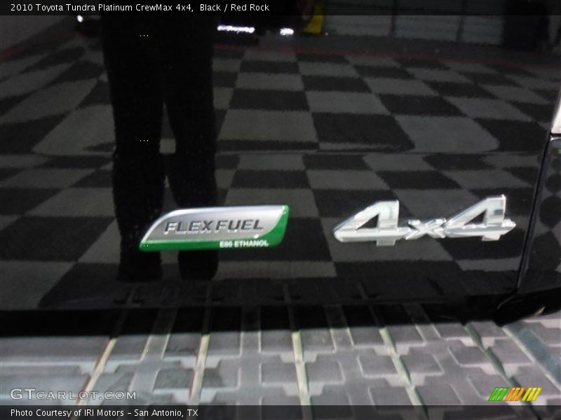 Black / Red Rock 2010 Toyota Tundra Platinum CrewMax 4x4