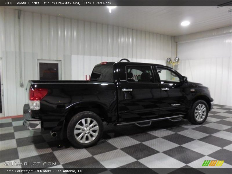Black / Red Rock 2010 Toyota Tundra Platinum CrewMax 4x4