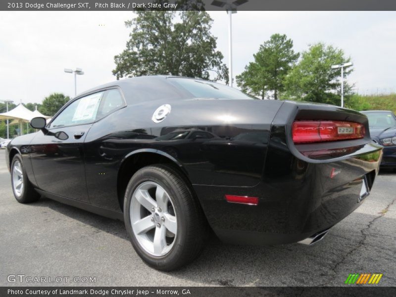 Pitch Black / Dark Slate Gray 2013 Dodge Challenger SXT