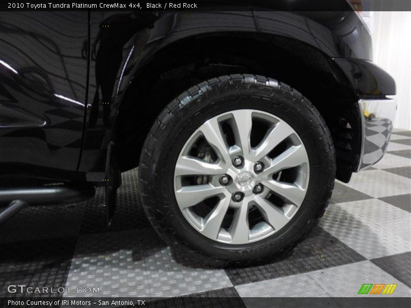 Black / Red Rock 2010 Toyota Tundra Platinum CrewMax 4x4