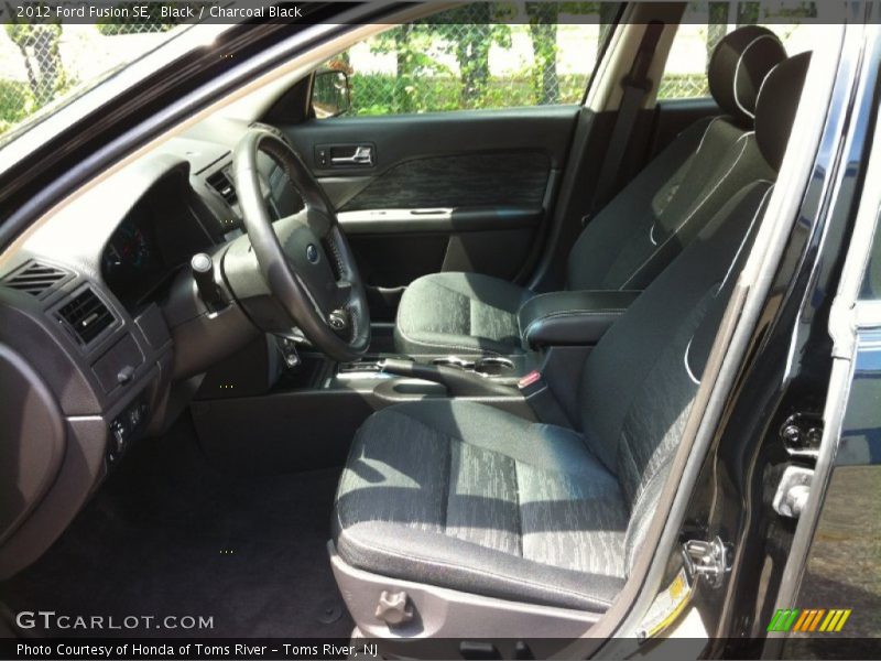 Black / Charcoal Black 2012 Ford Fusion SE