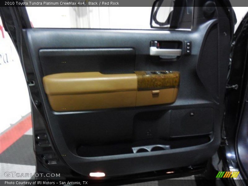 Black / Red Rock 2010 Toyota Tundra Platinum CrewMax 4x4