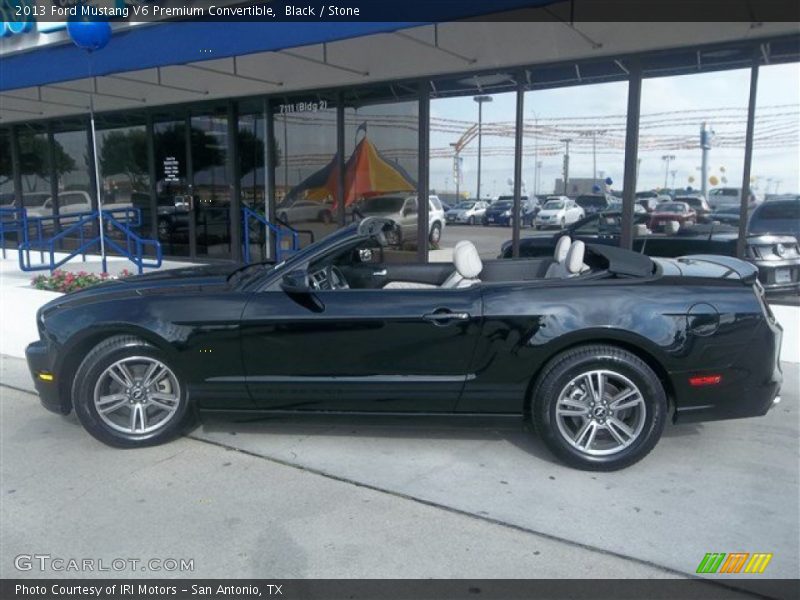 Black / Stone 2013 Ford Mustang V6 Premium Convertible