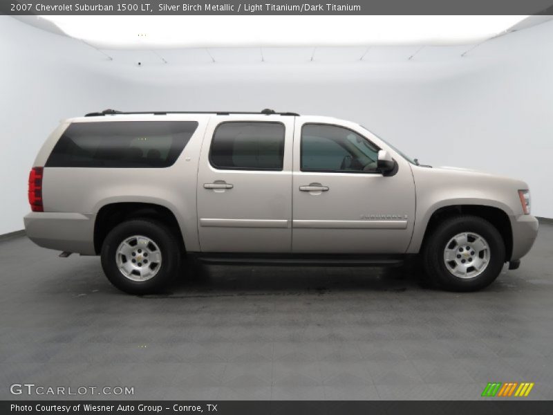 Silver Birch Metallic / Light Titanium/Dark Titanium 2007 Chevrolet Suburban 1500 LT