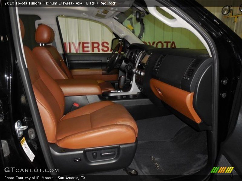 Black / Red Rock 2010 Toyota Tundra Platinum CrewMax 4x4