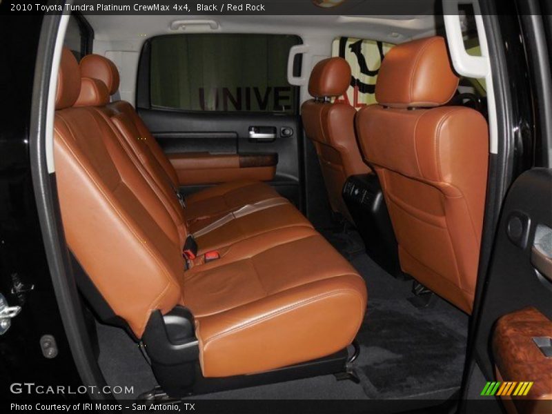 Black / Red Rock 2010 Toyota Tundra Platinum CrewMax 4x4