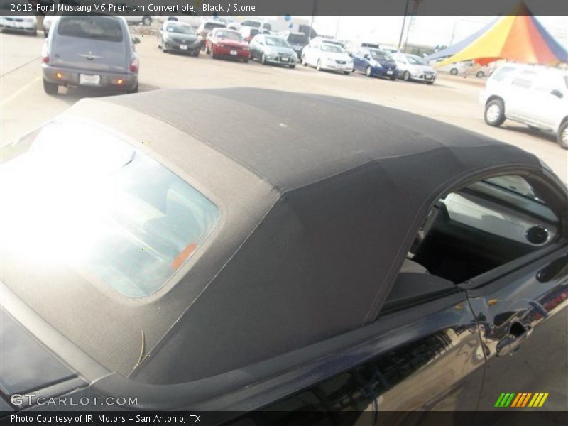 Black / Stone 2013 Ford Mustang V6 Premium Convertible