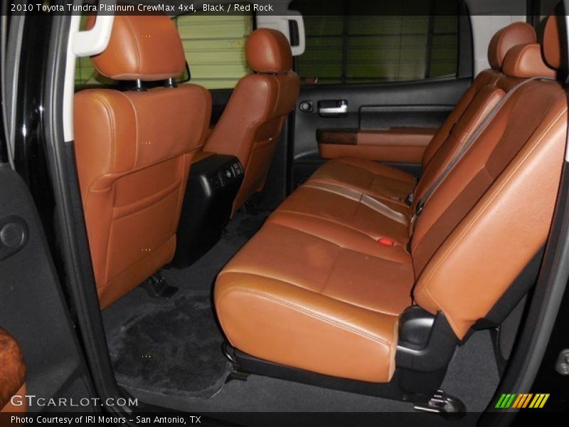 Black / Red Rock 2010 Toyota Tundra Platinum CrewMax 4x4