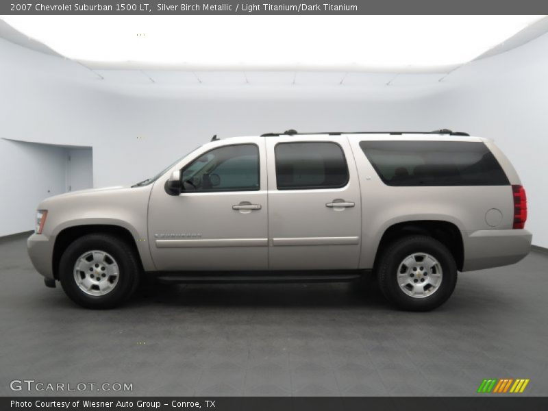 Silver Birch Metallic / Light Titanium/Dark Titanium 2007 Chevrolet Suburban 1500 LT