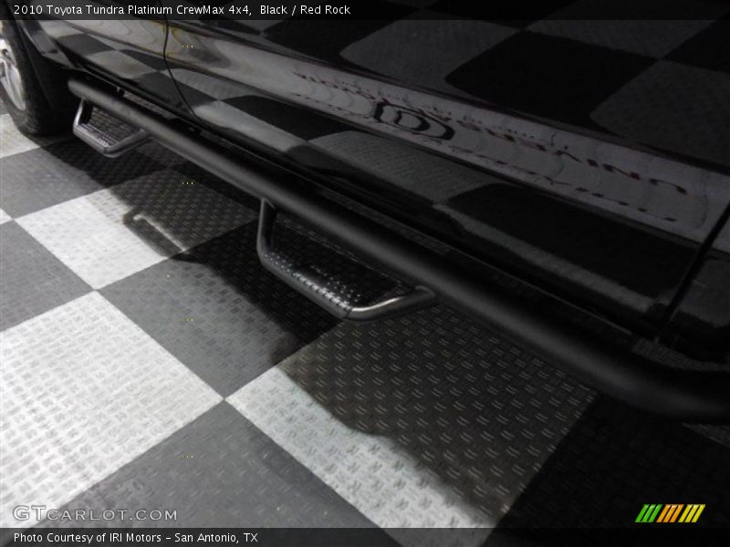 Black / Red Rock 2010 Toyota Tundra Platinum CrewMax 4x4