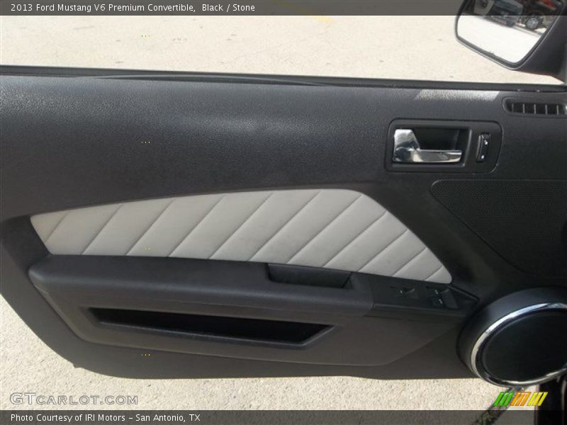 Black / Stone 2013 Ford Mustang V6 Premium Convertible