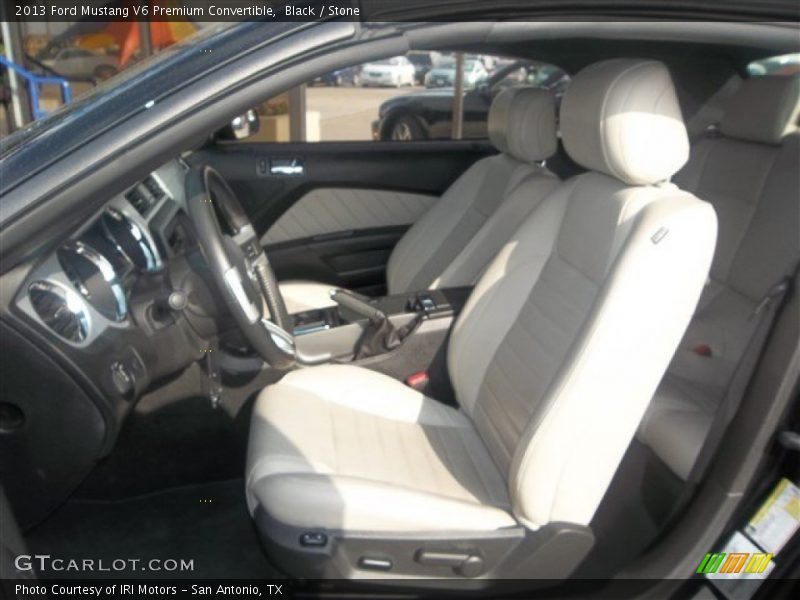 Black / Stone 2013 Ford Mustang V6 Premium Convertible