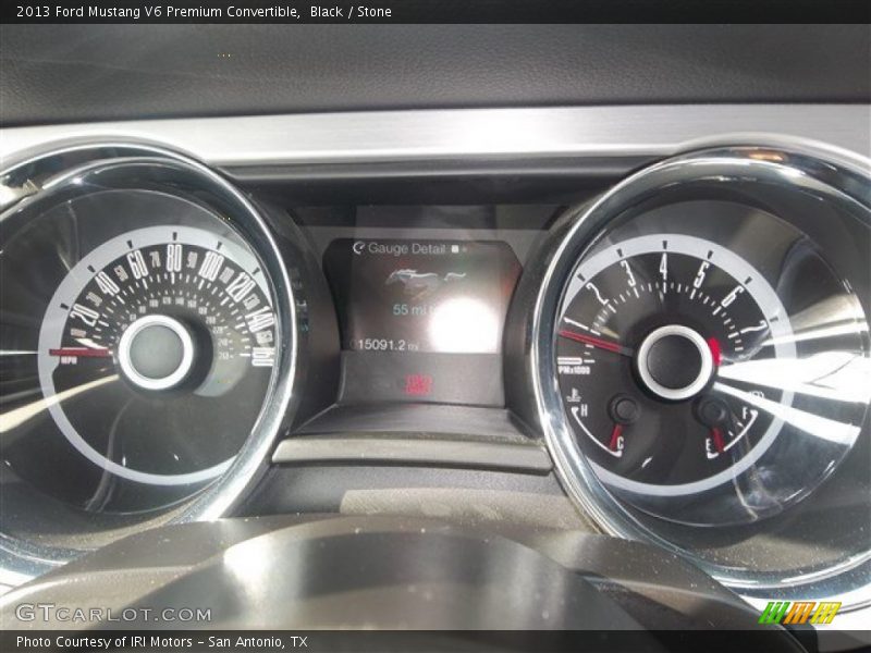 Black / Stone 2013 Ford Mustang V6 Premium Convertible