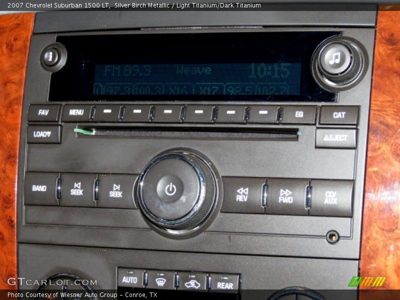 Silver Birch Metallic / Light Titanium/Dark Titanium 2007 Chevrolet Suburban 1500 LT