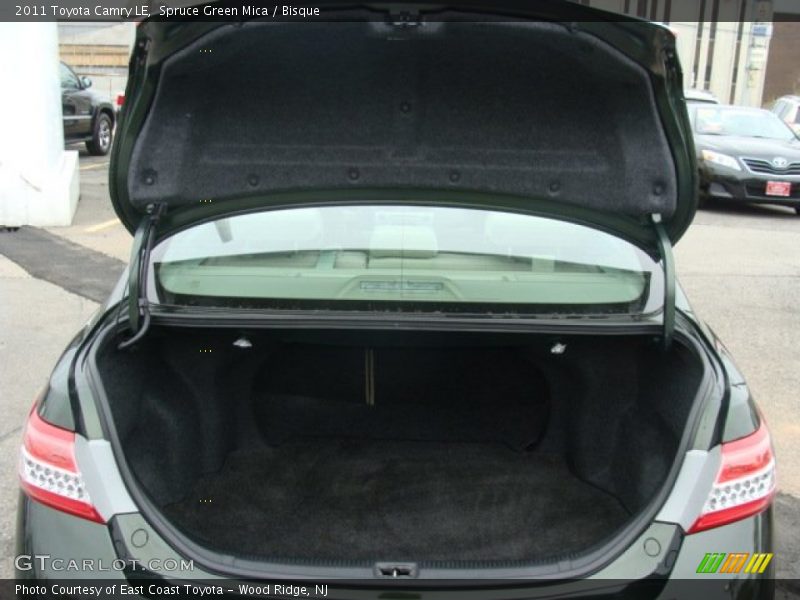  2011 Camry LE Trunk