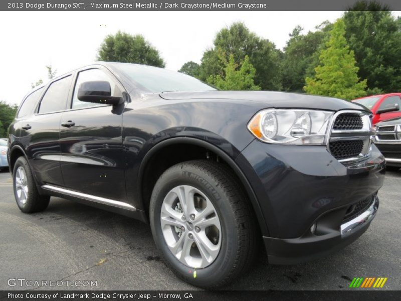 Maximum Steel Metallic / Dark Graystone/Medium Graystone 2013 Dodge Durango SXT