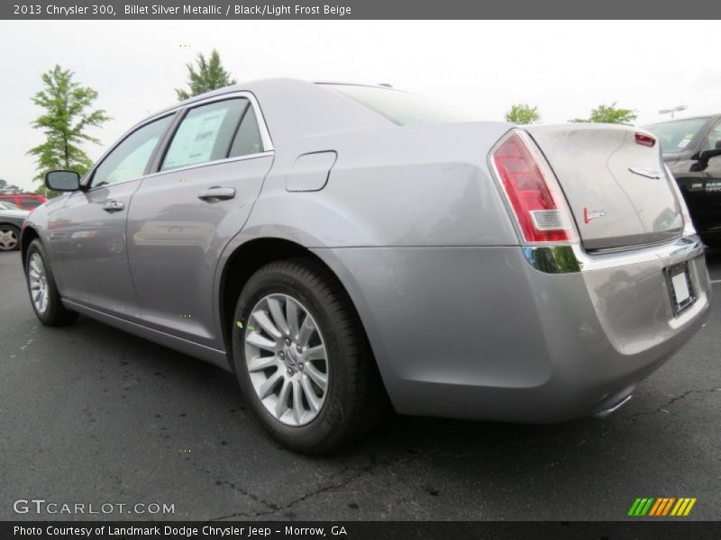 Billet Silver Metallic / Black/Light Frost Beige 2013 Chrysler 300