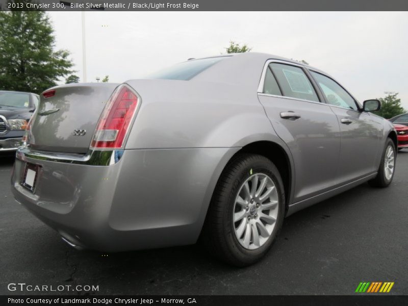 Billet Silver Metallic / Black/Light Frost Beige 2013 Chrysler 300