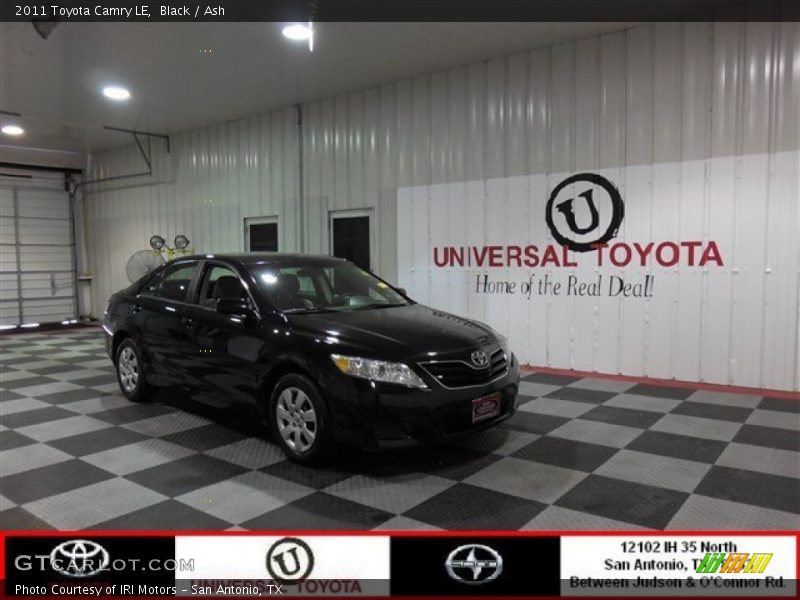 Black / Ash 2011 Toyota Camry LE