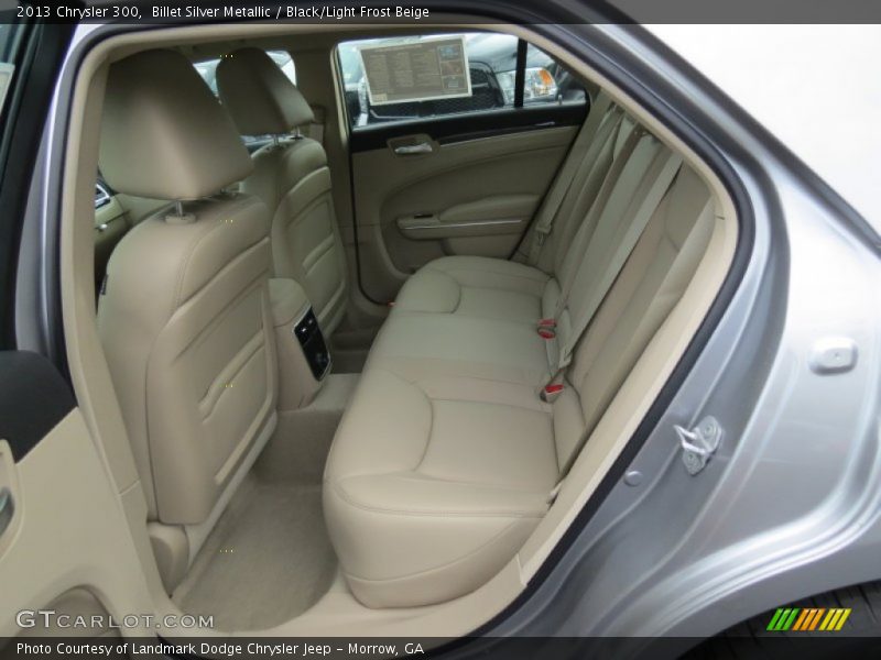Billet Silver Metallic / Black/Light Frost Beige 2013 Chrysler 300