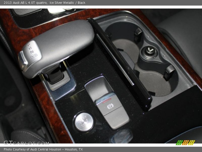 Ice Silver Metallic / Black 2013 Audi A8 L 4.0T quattro
