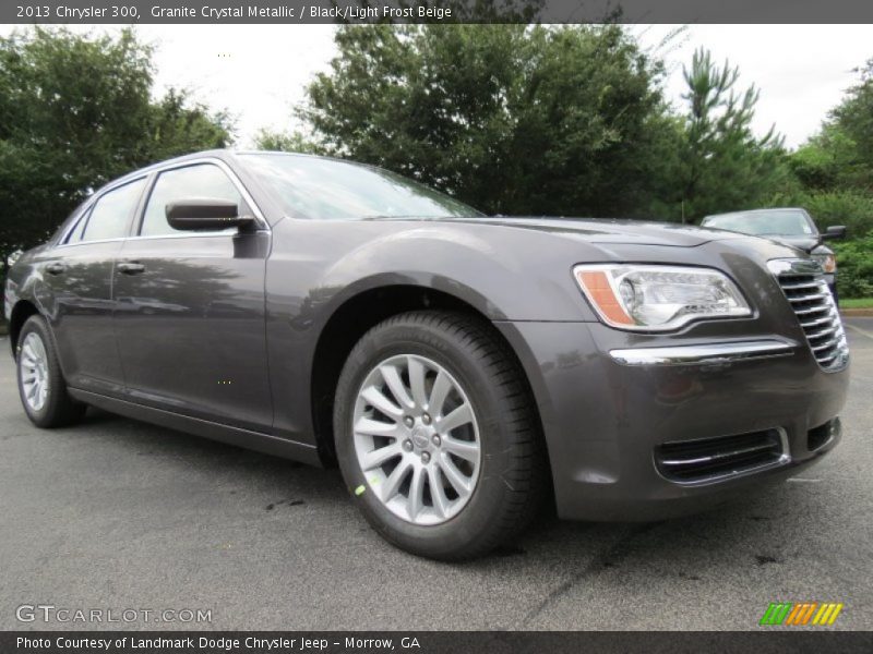Granite Crystal Metallic / Black/Light Frost Beige 2013 Chrysler 300