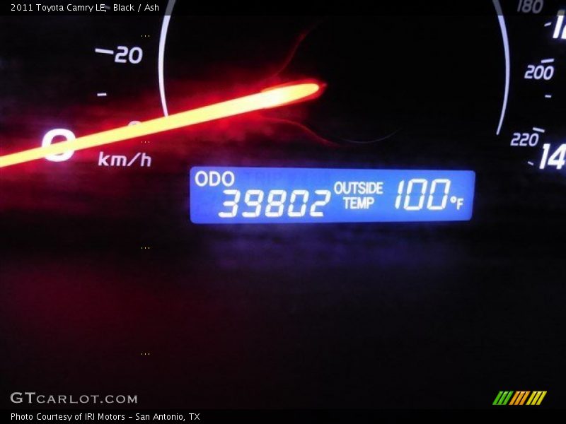 Black / Ash 2011 Toyota Camry LE