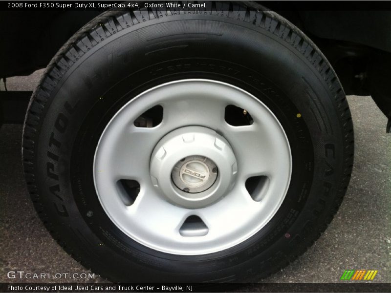 Oxford White / Camel 2008 Ford F350 Super Duty XL SuperCab 4x4
