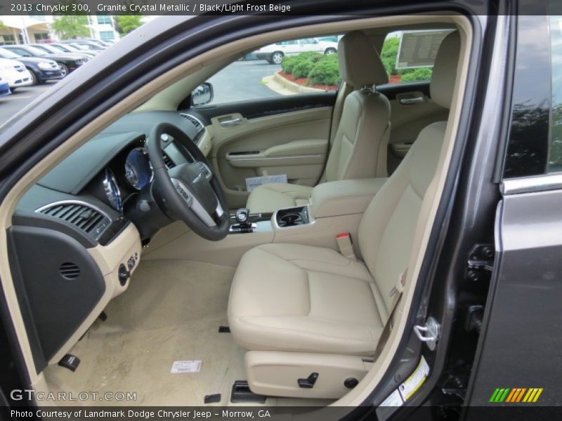 Granite Crystal Metallic / Black/Light Frost Beige 2013 Chrysler 300