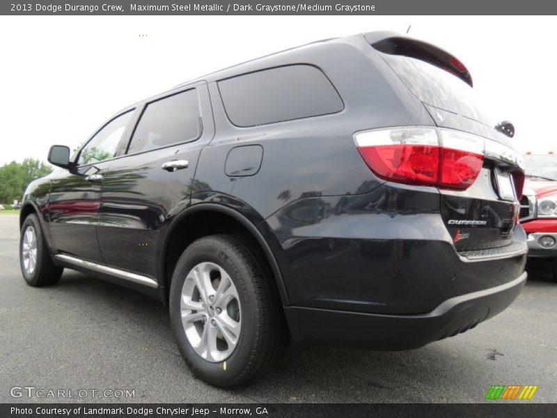 Maximum Steel Metallic / Dark Graystone/Medium Graystone 2013 Dodge Durango Crew