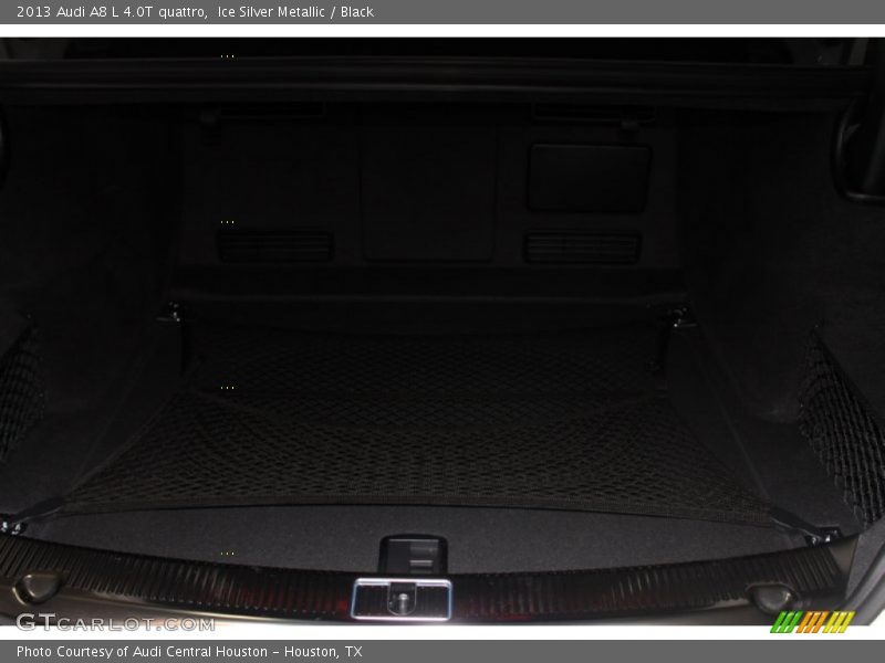 Ice Silver Metallic / Black 2013 Audi A8 L 4.0T quattro