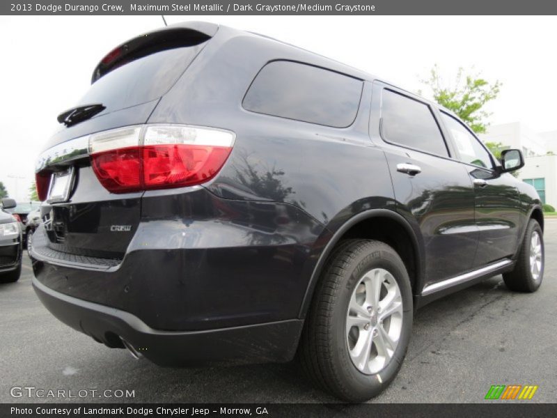 Maximum Steel Metallic / Dark Graystone/Medium Graystone 2013 Dodge Durango Crew