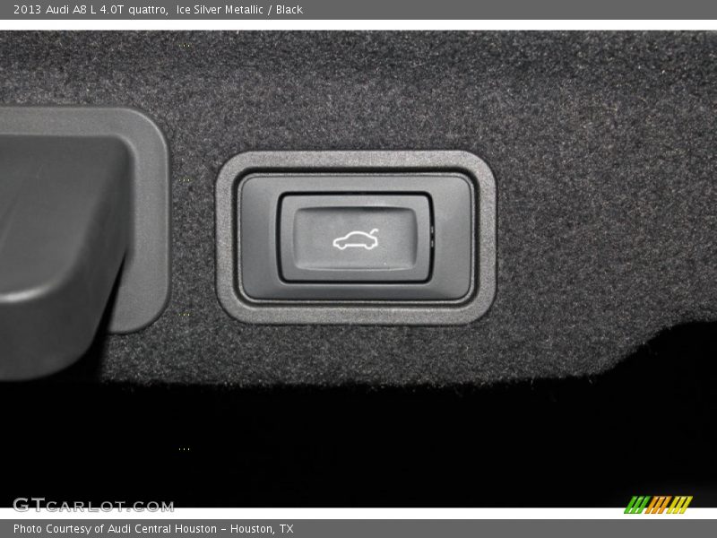 Ice Silver Metallic / Black 2013 Audi A8 L 4.0T quattro