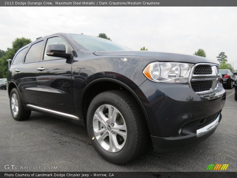 Maximum Steel Metallic / Dark Graystone/Medium Graystone 2013 Dodge Durango Crew
