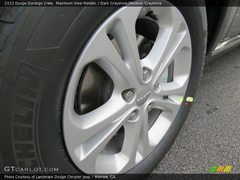 Maximum Steel Metallic / Dark Graystone/Medium Graystone 2013 Dodge Durango Crew