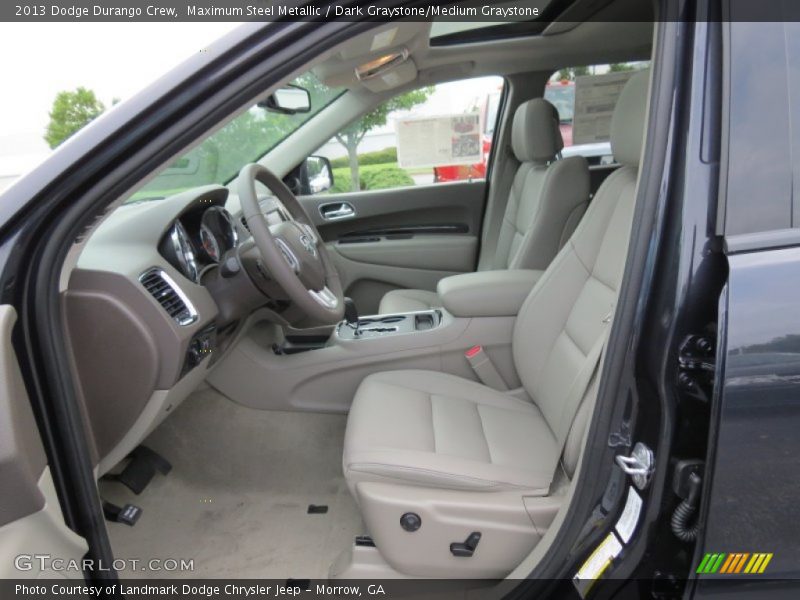 Maximum Steel Metallic / Dark Graystone/Medium Graystone 2013 Dodge Durango Crew