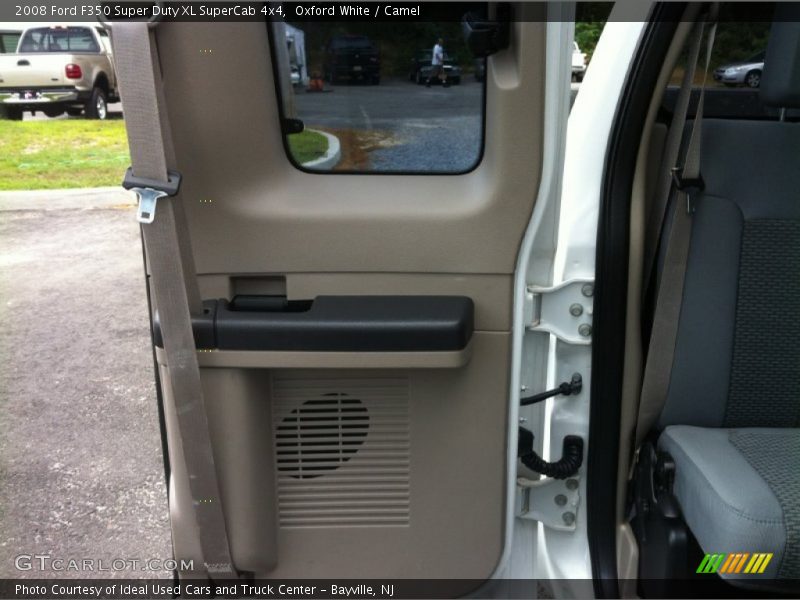Oxford White / Camel 2008 Ford F350 Super Duty XL SuperCab 4x4