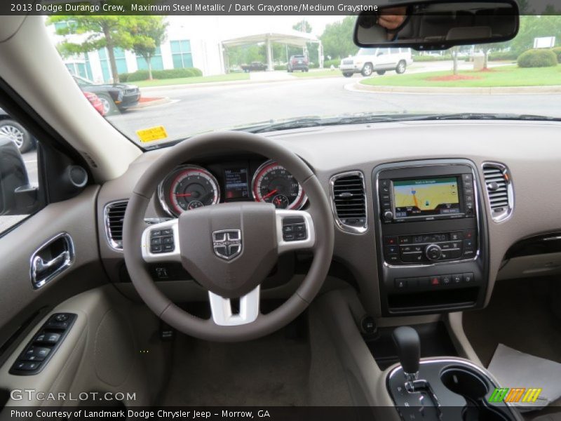 Maximum Steel Metallic / Dark Graystone/Medium Graystone 2013 Dodge Durango Crew