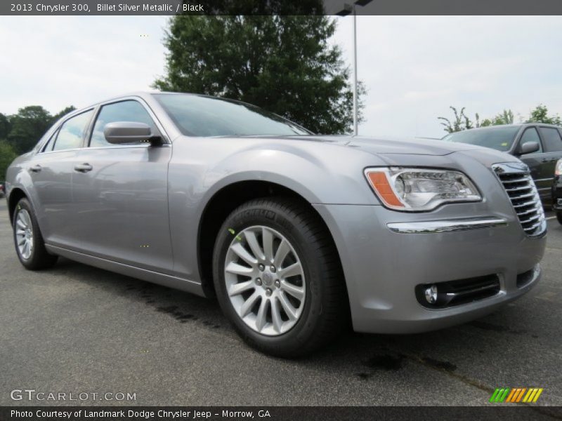 Billet Silver Metallic / Black 2013 Chrysler 300