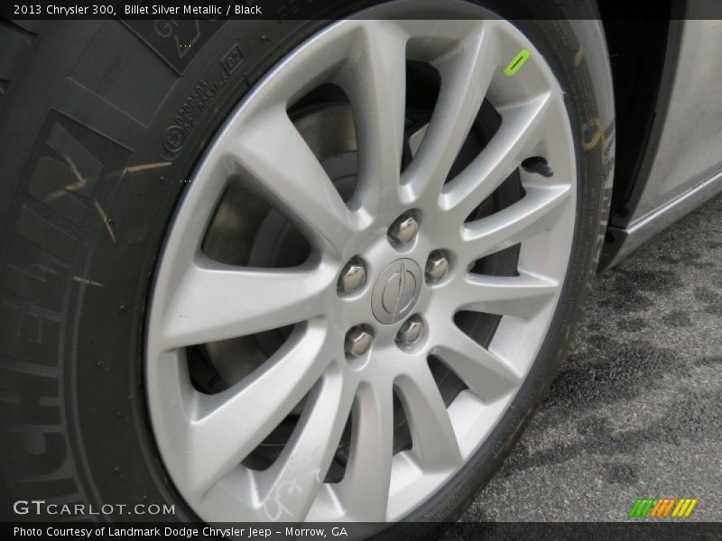 Billet Silver Metallic / Black 2013 Chrysler 300