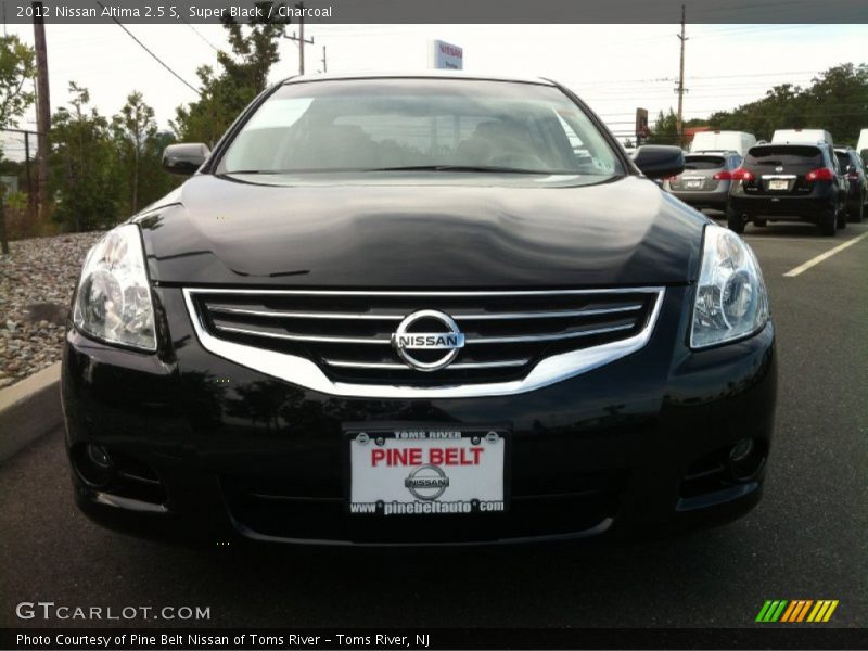 Super Black / Charcoal 2012 Nissan Altima 2.5 S
