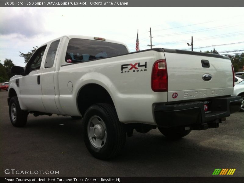 Oxford White / Camel 2008 Ford F350 Super Duty XL SuperCab 4x4