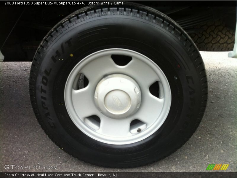 Oxford White / Camel 2008 Ford F350 Super Duty XL SuperCab 4x4