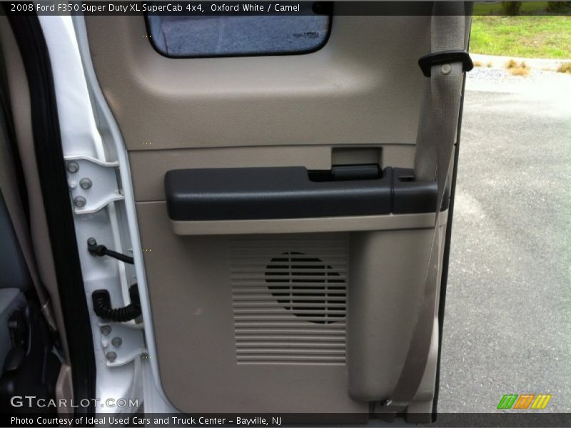 Oxford White / Camel 2008 Ford F350 Super Duty XL SuperCab 4x4