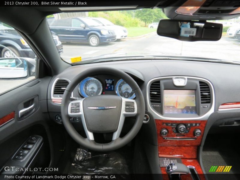 Billet Silver Metallic / Black 2013 Chrysler 300