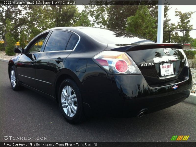 Super Black / Charcoal 2012 Nissan Altima 2.5 S