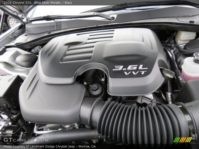 Billet Silver Metallic / Black 2013 Chrysler 300