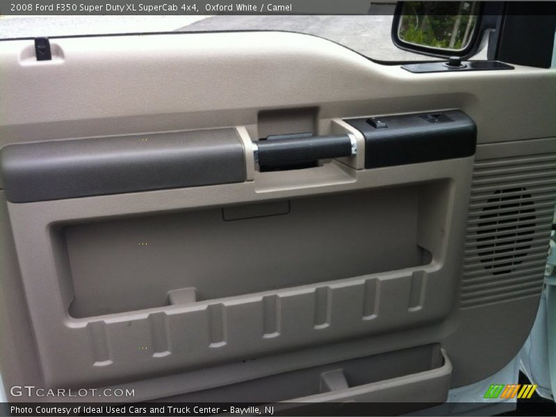Oxford White / Camel 2008 Ford F350 Super Duty XL SuperCab 4x4