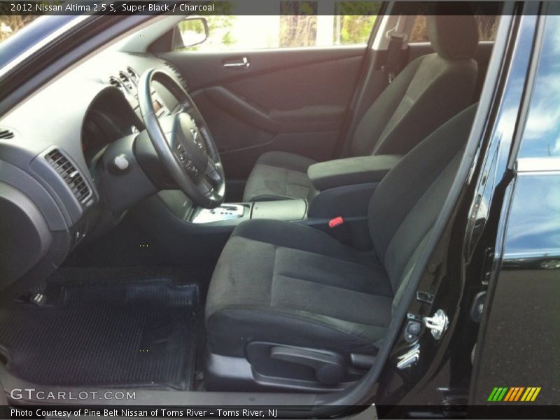 Super Black / Charcoal 2012 Nissan Altima 2.5 S